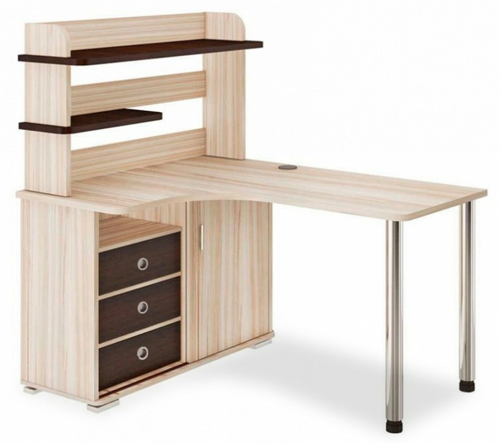 Фото Стол компьютерный Домино СР-145М MER_SR-145M_KVK-LEV - интернет-магазин МегаТерем в Москве