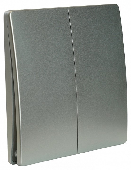 Фото Выключатель беспроводной двухклавишный Feron TM92 51030 FE_51030 - интернет-магазин МегаТерем в Москве