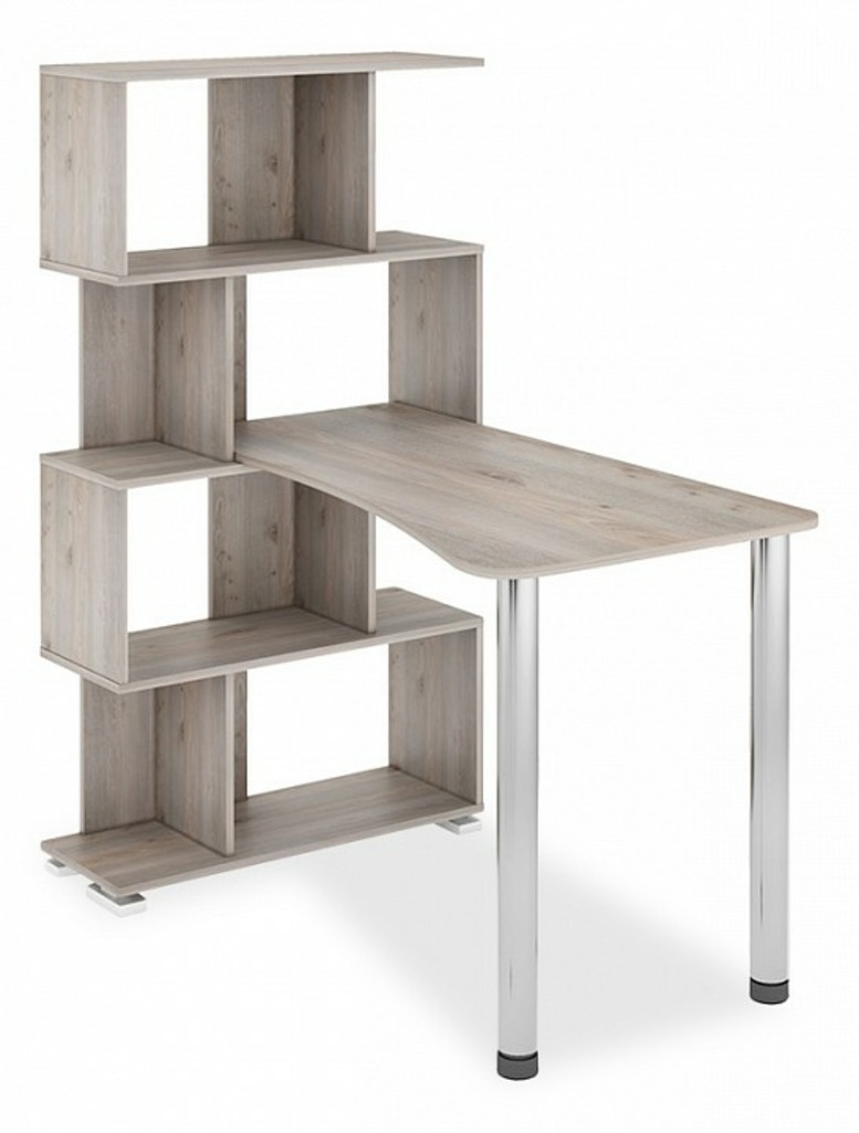 Фото Стол компьютерный Домино СЛ-5-4СТ-2 MER_SL-5-4ST-2-N - интернет-магазин МегаТерем в Москве