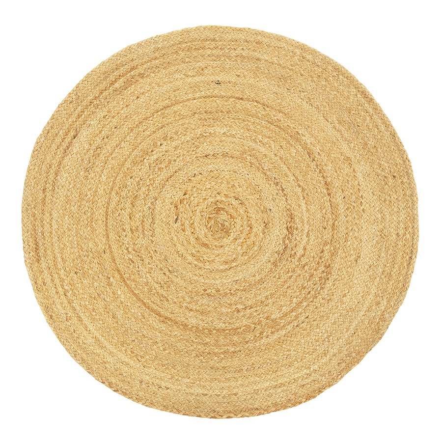 Фото Ковер из джута круглый базовый из коллекции ethnic, 120см (76009) - интернет-магазин МегаТерем в Москве