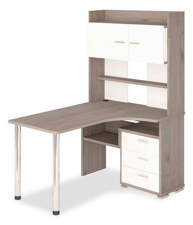 Фото Стол компьютерный Домино СР-133-150 НБЕ-ПРАВ MER_SR-133-150_NBE-PRAV - интернет-магазин МегаТерем в Москве