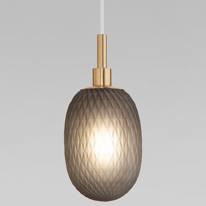 Фото Подвесной светильник Eurosvet Pineapple 50266/1 дымчатый EV_a066524 - интернет-магазин МегаТерем в Москве