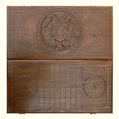 Нарды резные Герб Армении 3...