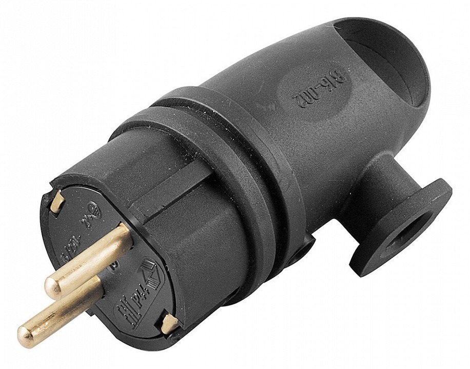 Фото Вилка угловая с заземлением Stekker Одри 32749 FE_32749 - интернет-магазин МегаТерем в Москве