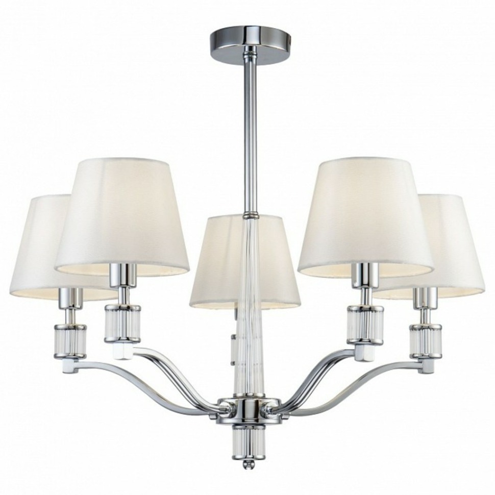 Фото Люстра на штанге Freya Clarissa FR5020PL-05CH MY_FR5020PL-05CH - интернет-магазин МегаТерем в Москве