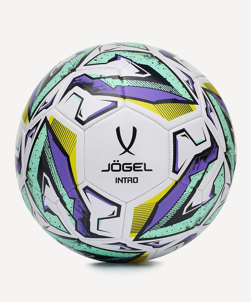 Фото Мяч футбольный JÖGEL Intro №3, белый (2119108) - интернет-магазин МегаТерем в Москве