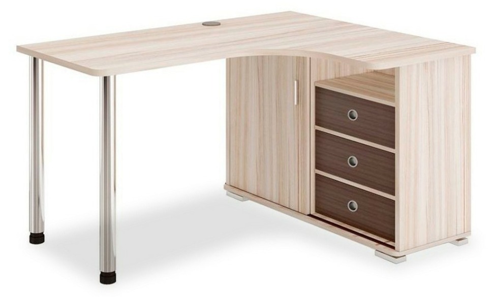 Фото Стол письменный СР-145СМ MER_SR-145SM_KSHK-PRAV - интернет-магазин МегаТерем в Москве