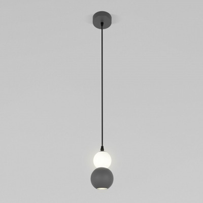 Подвесная люстра Eurosvet Polar 50250/1 LED серый EV_a062392