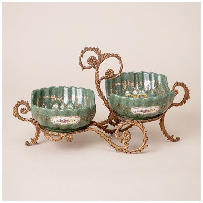 Блюдо декоративное 30.5x13x...