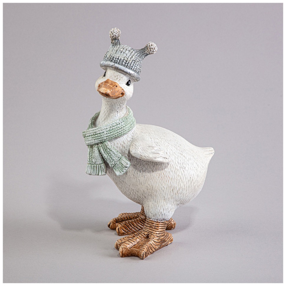 Фото Статуэтка гусь 11,5х11,5х20 см Lefard (121-100) - интернет-магазин МегаТерем в Москве