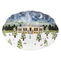 Блюдо TA501-WHI(TA501-00921C), керамика, white, CASAFINA BY COSTA NOVA
