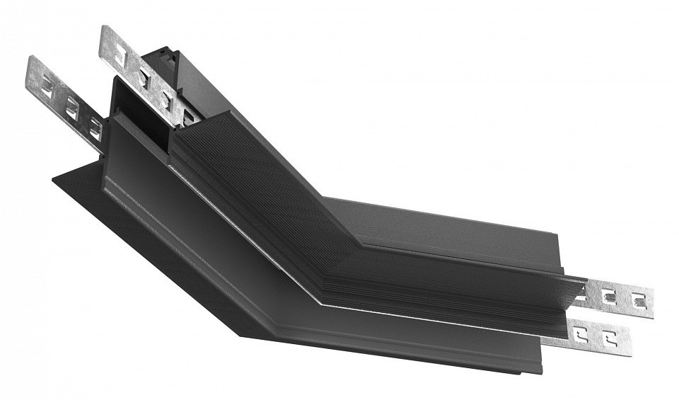 Фото Соединитель угловой L-образный для треков встраиваемых Maytoni Accessories for tracks Exility TRA034CLO-42.12B MY_TRA034CLO-42.12B - интернет-магазин МегаТерем в Москве