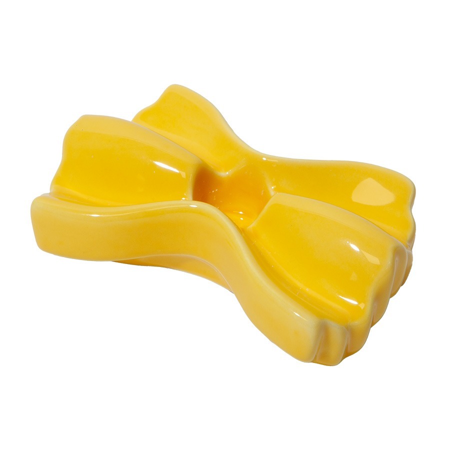 Фото Подсвечник dolce vita, 6,5х10х2,7 см, желтый (79940) - интернет-магазин МегаТерем в Москве