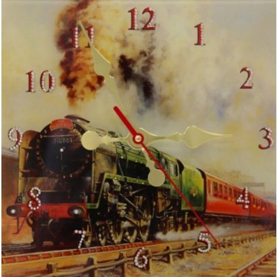 Картина Часы Локомотив с кр...