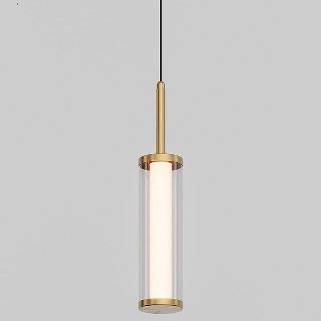 Фото Подвесной светильник Eurosvet Stark 50386/1 LED латунь EV_a067953 - интернет-магазин МегаТерем в Москве