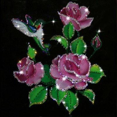 Картина Райский сад с крист...