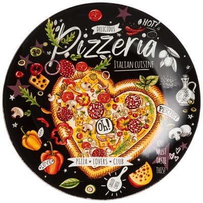 Тарелка сервировочная   кол...