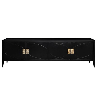 Тумба под TV черная 200*60*...