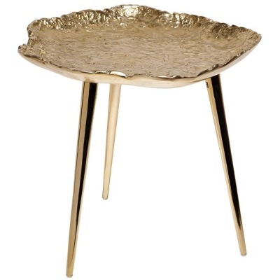Стол журнальный металл. цвет золото 43*43*39см (TT-00005532)