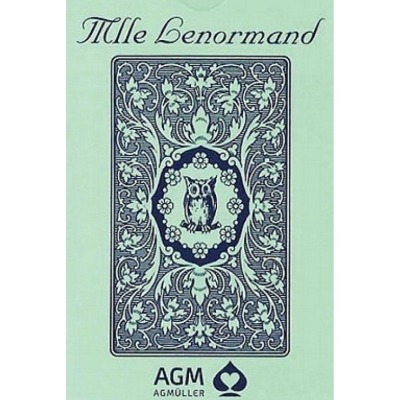 Карты Таро "Mille Lenormand Blue Owl" AGM Urania / Ленорман Синяя Сова (33541)