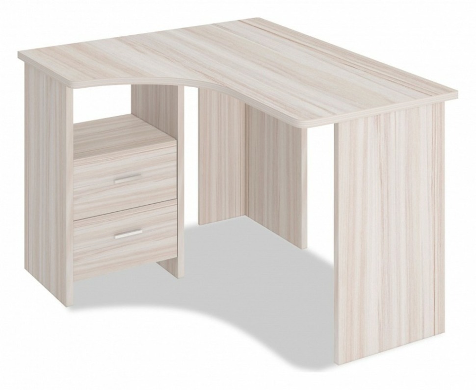 Фото Стол письменный Домино Лайт СКЛ-Угл 120 MER_SKL-Ugl120_K_LEV - интернет-магазин МегаТерем в Москве