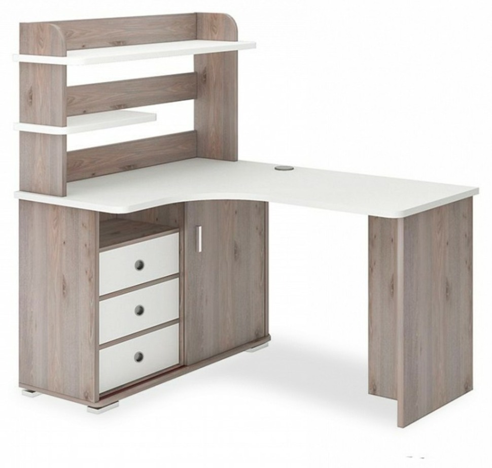 Фото Стол компьютерный Домино СР-145 MER_SR-145-NBEBE-LEV-NOVYJ - интернет-магазин МегаТерем в Москве