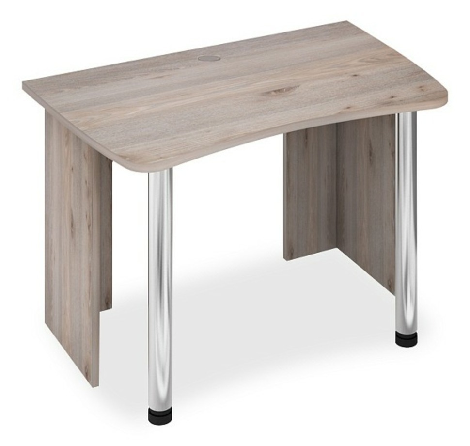 Фото Стол офисный Домино Лайт СКЛ-Софт120 MER_SKL-Soft120_N - интернет-магазин МегаТерем в Москве