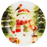 Тарелка закусочная коллекция "рождественская сказка" 20 см Lefard (198-391)