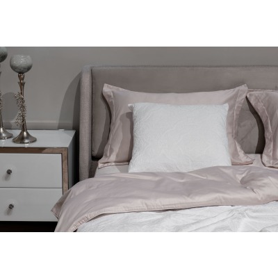 Наволочка декор. Тиара белая 50*50 (TT-00008621)