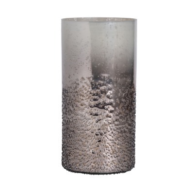 Ваза стекл. серо-золотистая...