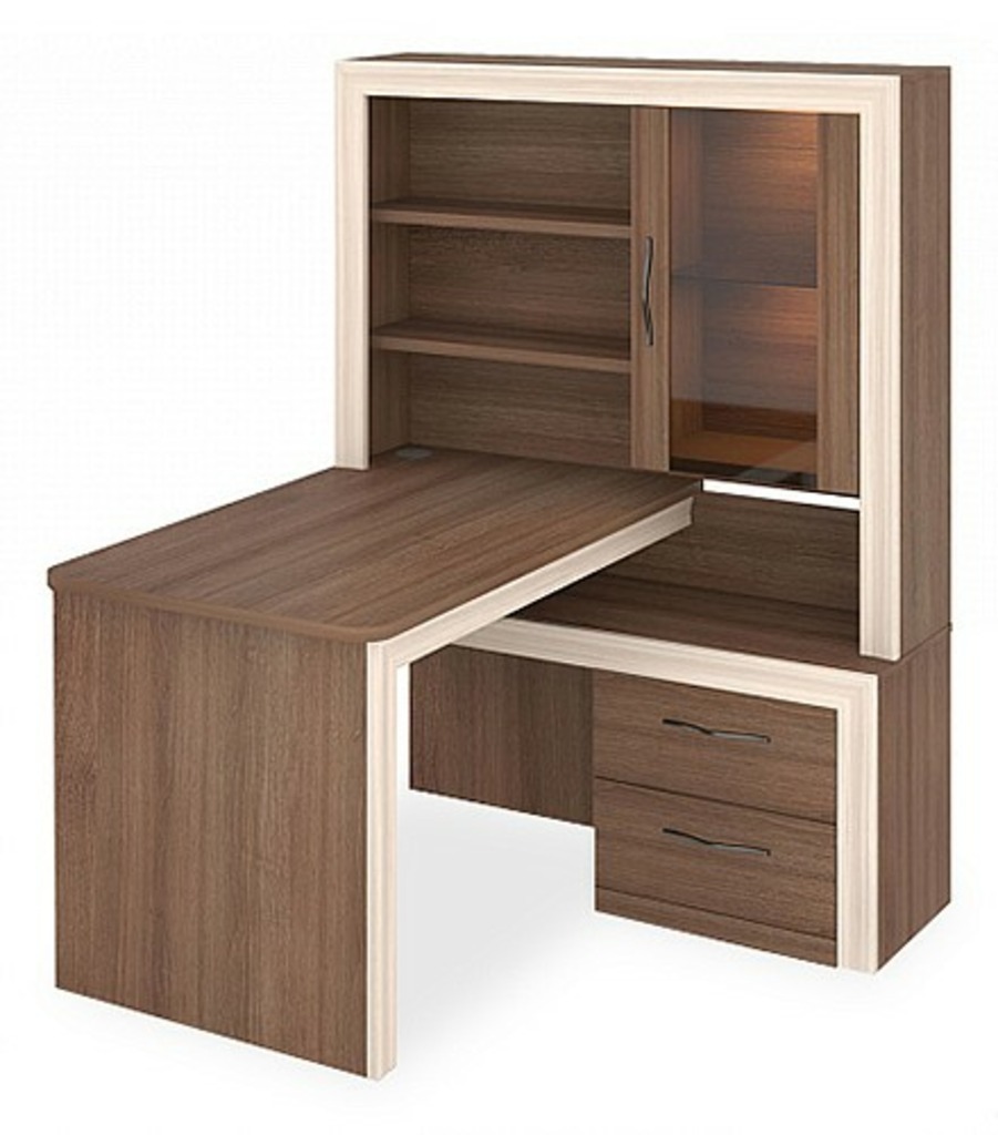 Фото Стол компьютерный СтУ-140 MER_StU-140-SHK-PRAV - интернет-магазин МегаТерем в Москве