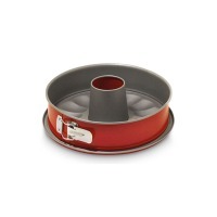Форма для кекса разъёмная красная с 2 основаниями 24 см. Guardini 50024HGNAM