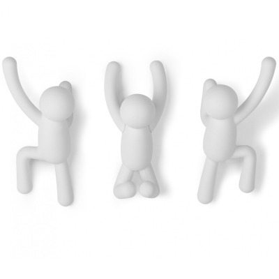 Набор крючков buddy, белый,...