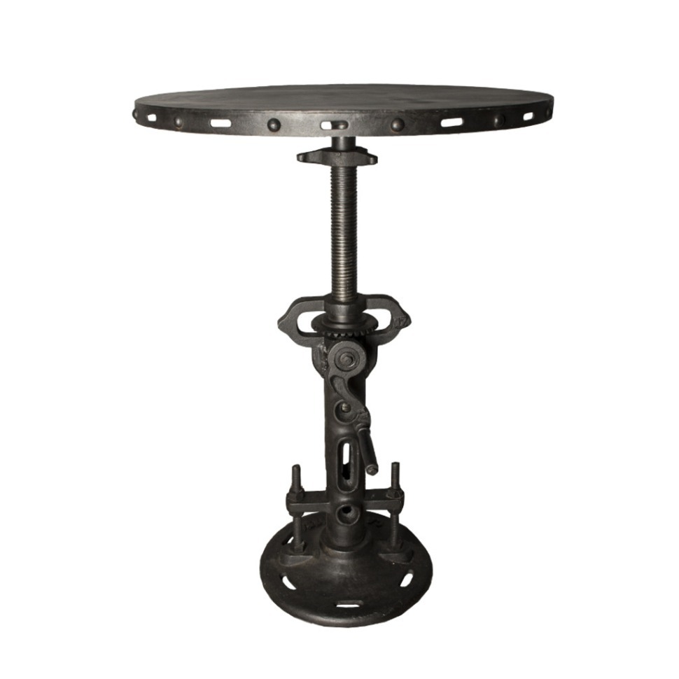 Фото Стол Одри FE25-2503, 70, металл, Black, ROOMERS FURNITURE - интернет-магазин МегаТерем в Москве