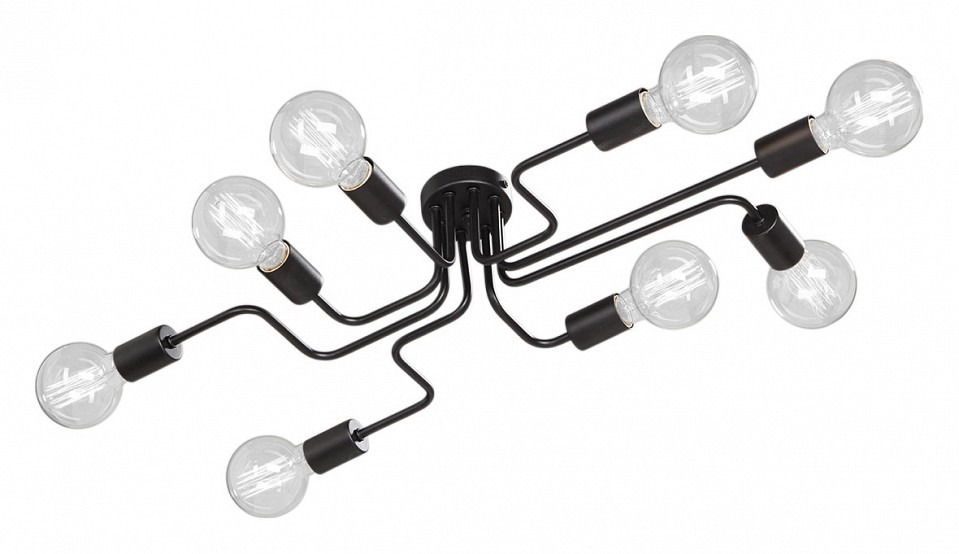 Фото Потолочная люстра Vitaluce 4196 V4196-1/8PL VI_V4196-1_8PL - интернет-магазин МегаТерем в Москве