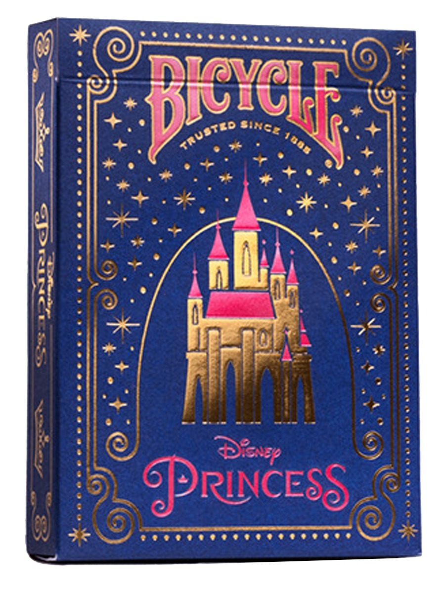 Фото Карты Bicycle Disney Princess Navy (72449) - интернет-магазин МегаТерем в Москве