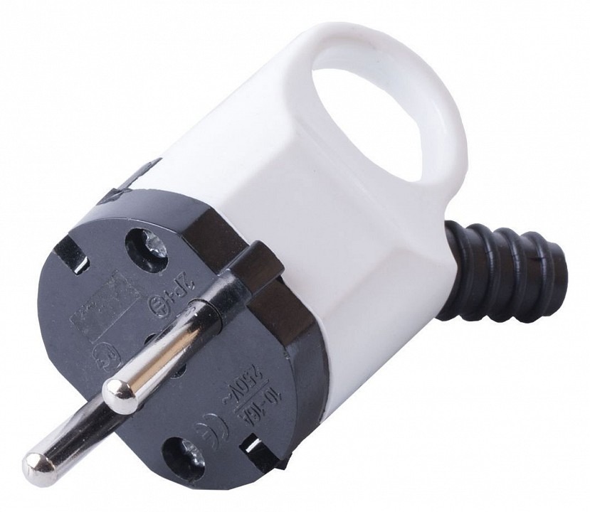 Фото Вилка угловая с заземлением Stekker PPG16-40-202 32849 FE_32849 - интернет-магазин МегаТерем в Москве