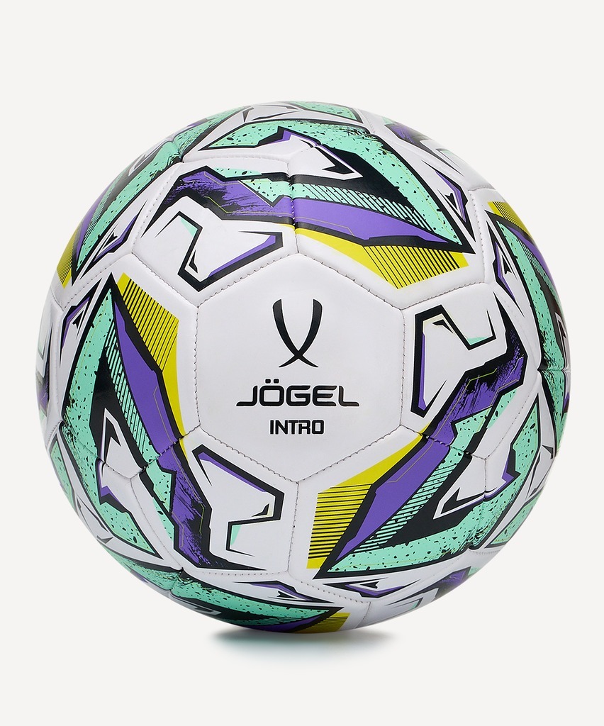 Фото Мяч футбольный JÖGEL Intro №4, белый (2119110) - интернет-магазин МегаТерем в Москве