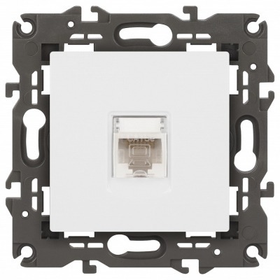 Розетка Ethernet RJ-45 без рамки Эра Эра Elegance 14-3107-01 ER_B0034302