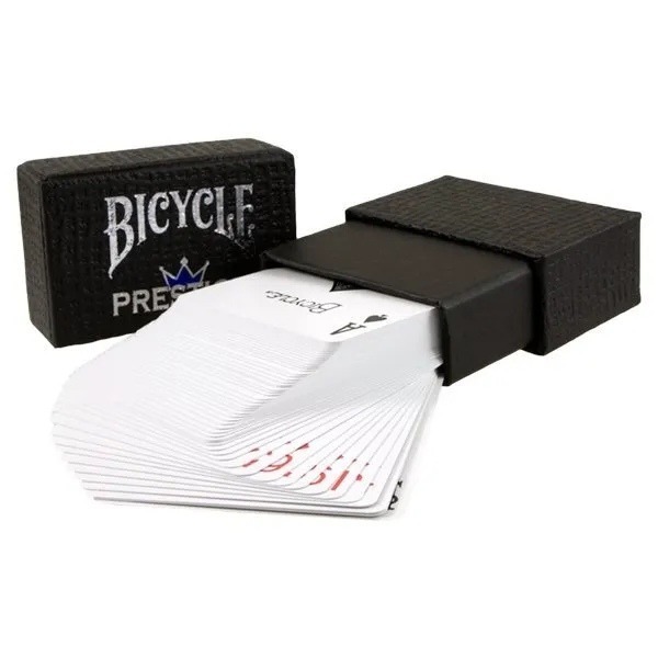 Фото Bicycle Prestige 100% plastic Standard Premium box blue / Байсикл Престиж 100% пластик стандарт Прем (64793) - интернет-магазин МегаТерем в Москве