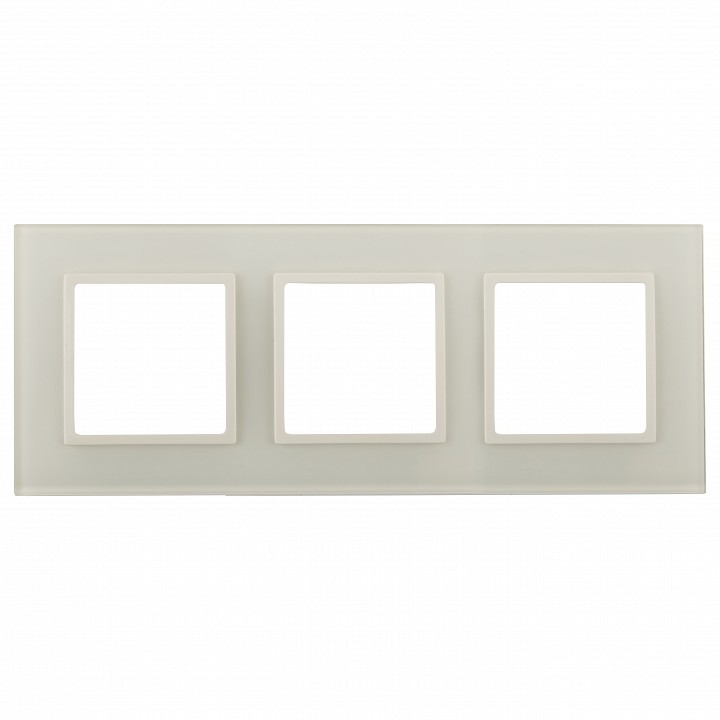 Фото Рамка на 3 поста Эра Эра Elegance 14-5103-02 ER_B0034507 - интернет-магазин МегаТерем в Москве