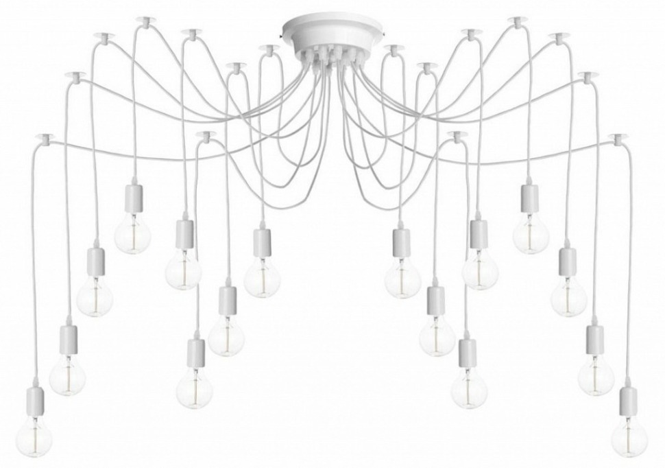 Фото Подвесная люстра Loft it Spider LOFT1162W/16 LF_LOFT1162W_16 - интернет-магазин МегаТерем в Москве