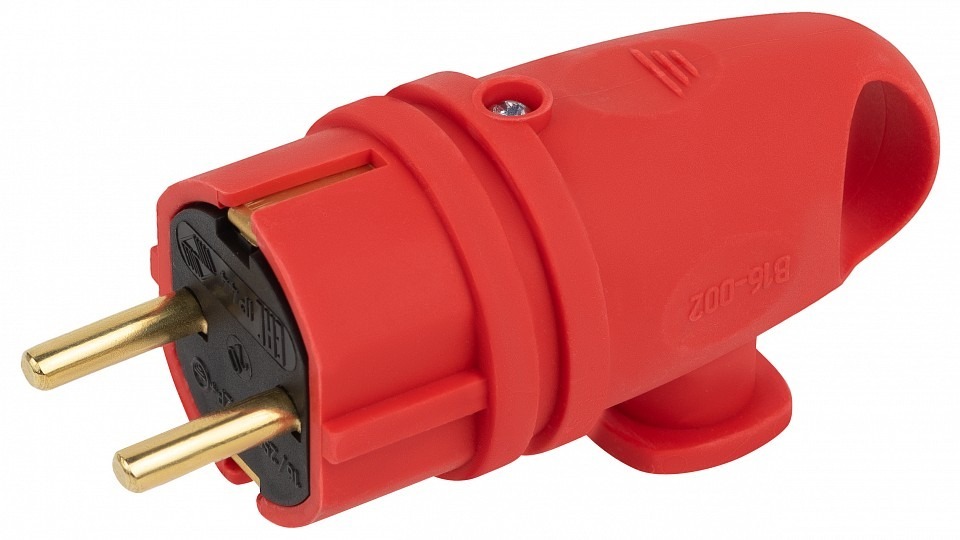 Фото Вилка угловая с заземлением Эра  VX11-R-IP44 ER_B0055417 - интернет-магазин МегаТерем в Москве