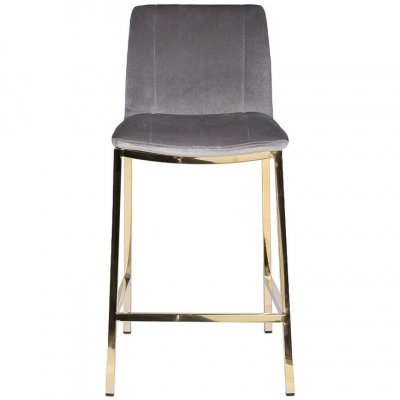 Стул барный велюр серый 42*...