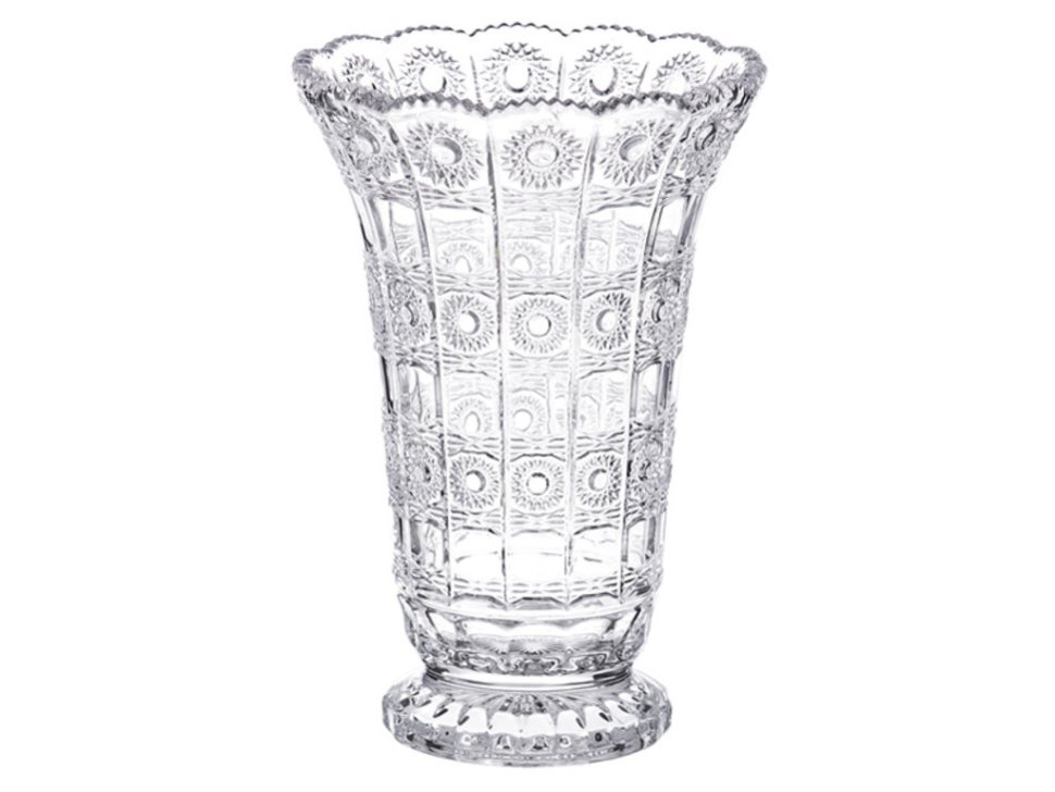 Фото Ваза muza crystal диаметр=17 см. высота=25 см. Lefard (195-126) - интернет-магазин МегаТерем в Москве
