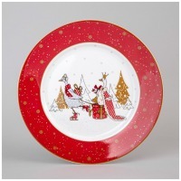 Тарелка обеденная lefard "family christmas" 25 см (425-119) 