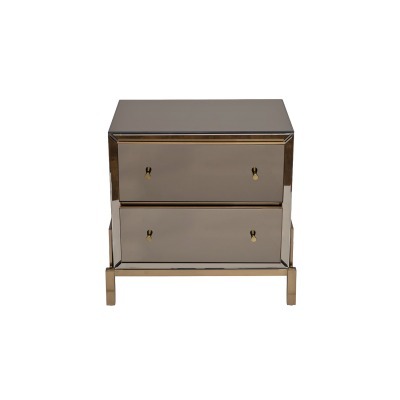 Тумба зеркальная 2 ящика 65...