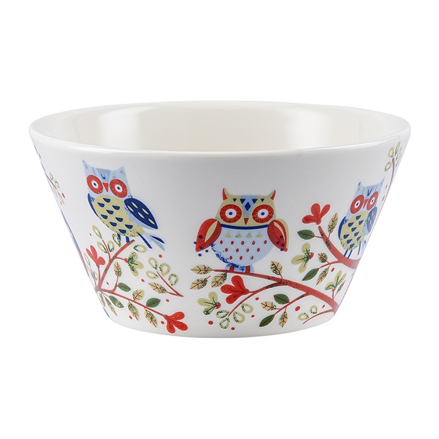 Фото Набор чаш owl из коллекции birds of paradise в подарочной упаковке, 450 мл, 2 шт. (76700) - интернет-магазин МегаТерем в Москве