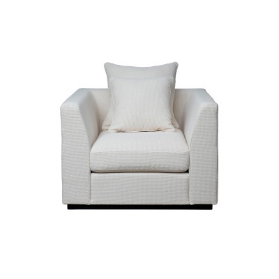 Кресло Roberto рогожка кремовый BOTEGA SVBEG 105*100*90см (TT-00014532)