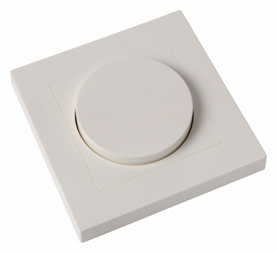 Фото Диммер роторный Lucide Recessed Wall Dimmer Nl 50000/00/31 LCD_50000_00_31 - интернет-магазин МегаТерем в Москве